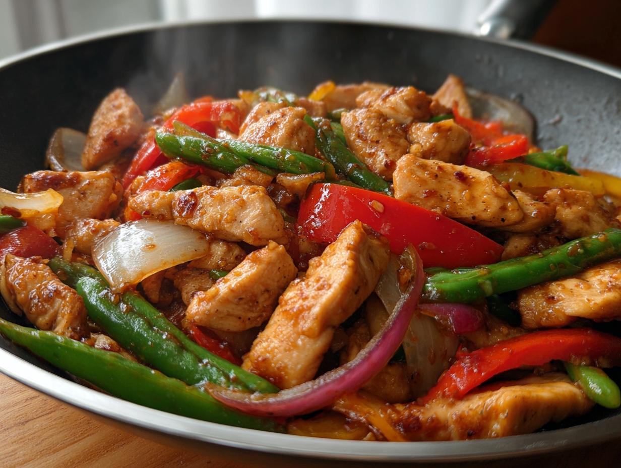 Stir-Fried Chinese Garlic Chicken - detail 1