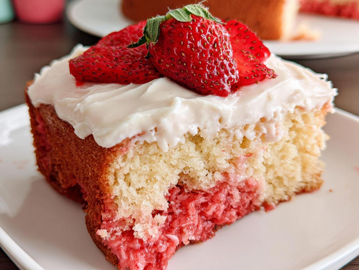 Strawberry Cake - detail 1