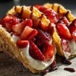 Strawberry Cheesecake Dessert Tacos