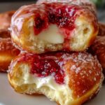 Strawberry Cheesecake Donuts