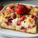 Strawberry Cheesecake Dump Cake