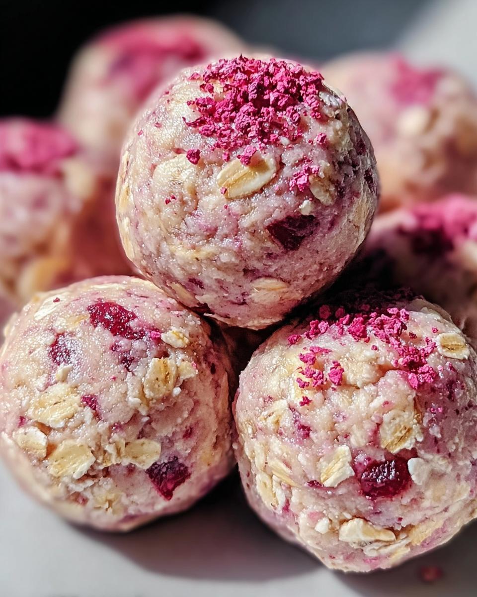 Strawberry Cheesecake Protein Balls - detail 1