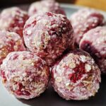 Strawberry Cheesecake Protein Balls