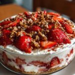Strawberry Crackle Salad