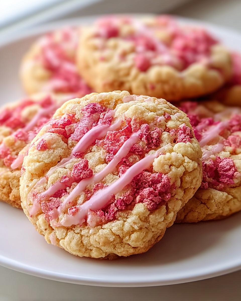 Strawberry Crunch Cookies - detail 1