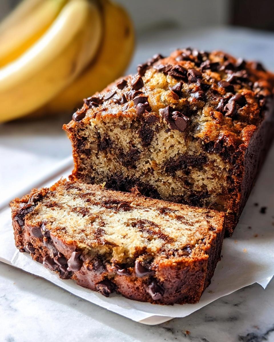 Super Moist Chocolate Chip Banana Bread - detail 2