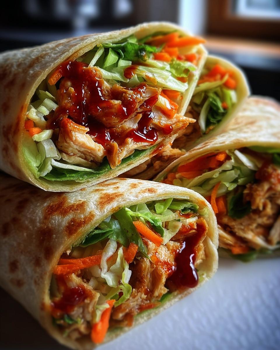 Sweet Chili Chicken Wraps - detail 1