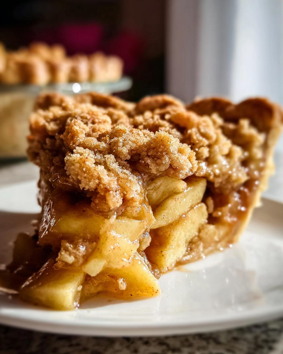 Sweet Dutch Apple Pie - detail 1