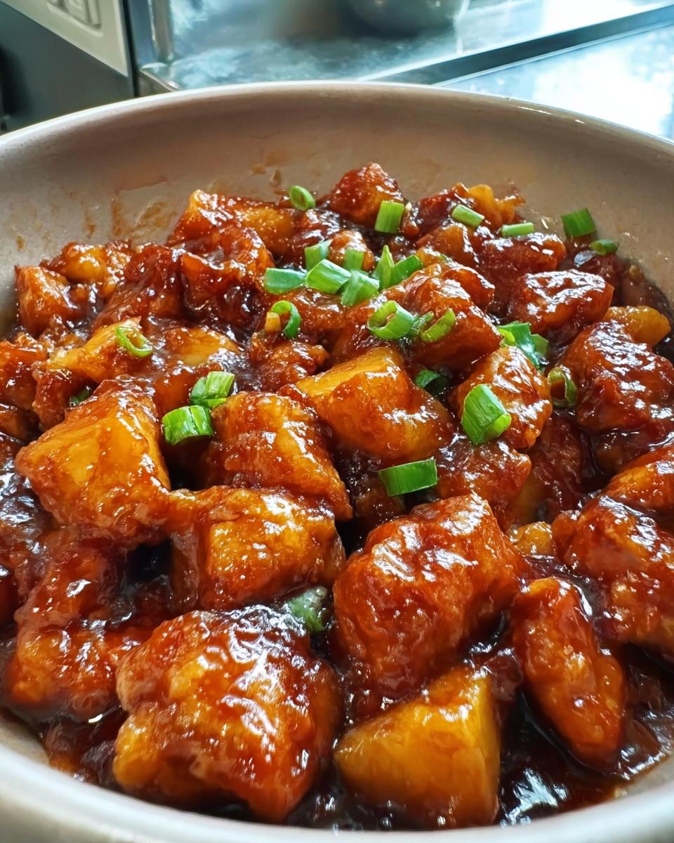 Sweet Hawaiian Crock Pot Chicken - detail 1