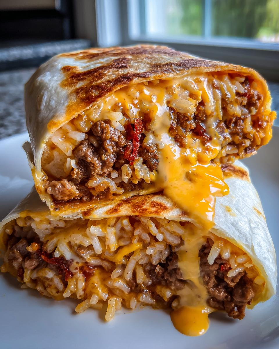 Taco Bell Beefy Melt Burrito - detail 2