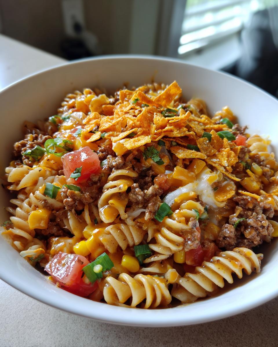 Taco Pasta Salad - detail 3