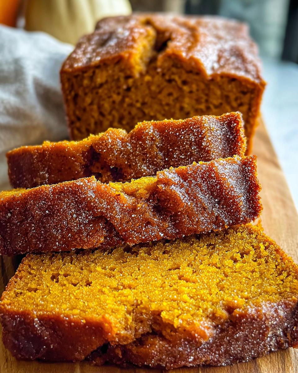 Tender Pumpkin Bread - detail 1