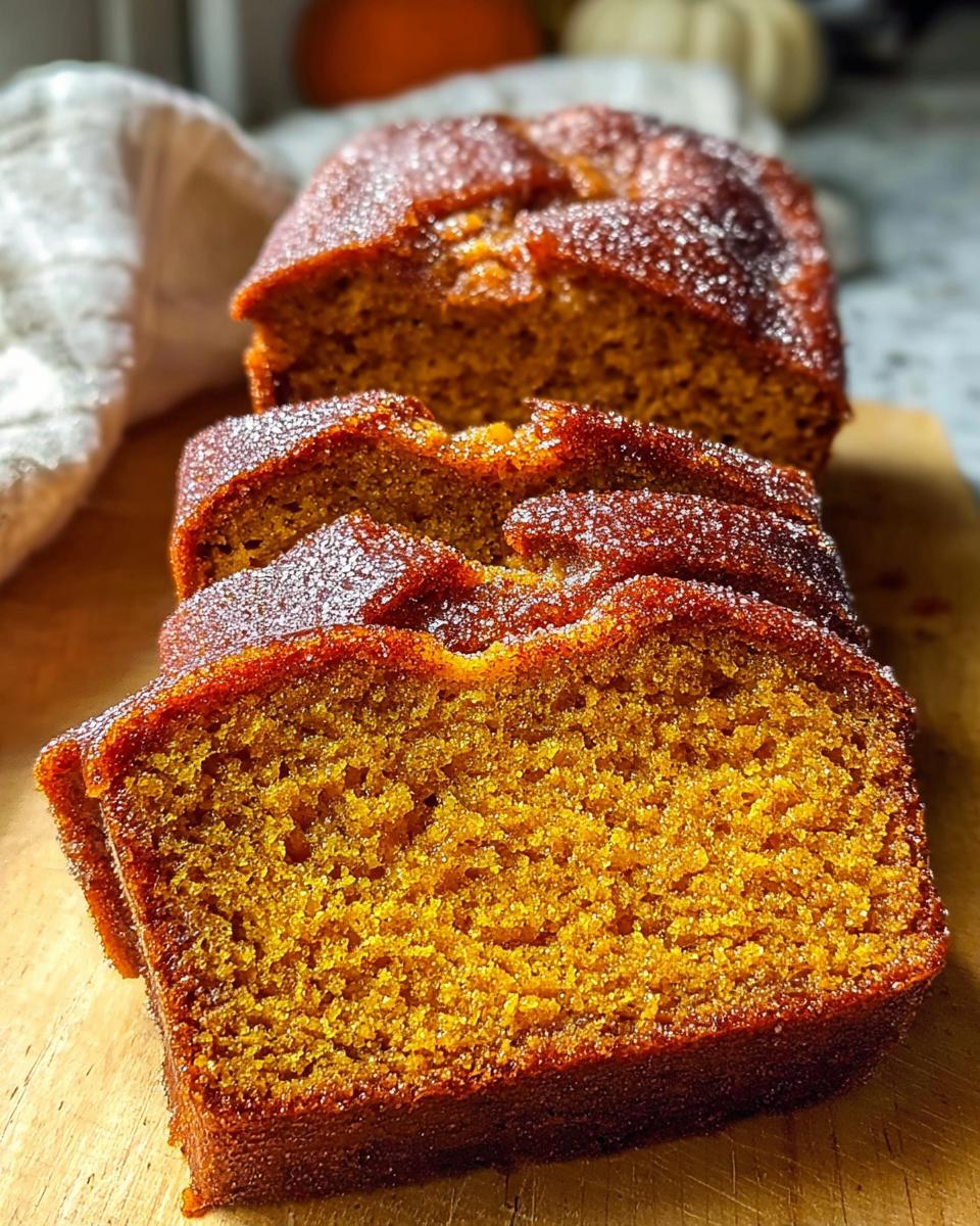 Tender Pumpkin Bread - detail 2