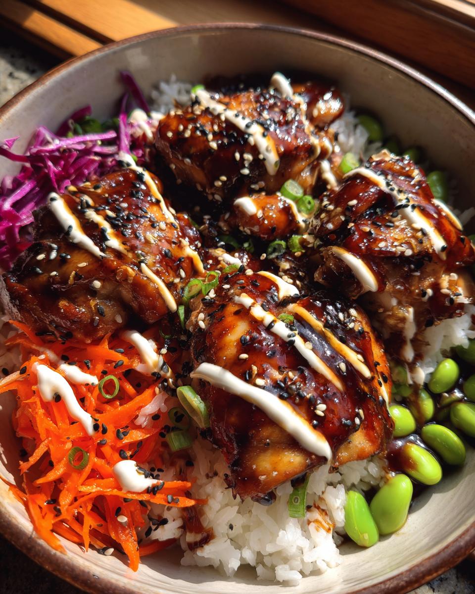 Teriyaki Chicken Rice Bowl - detail 1