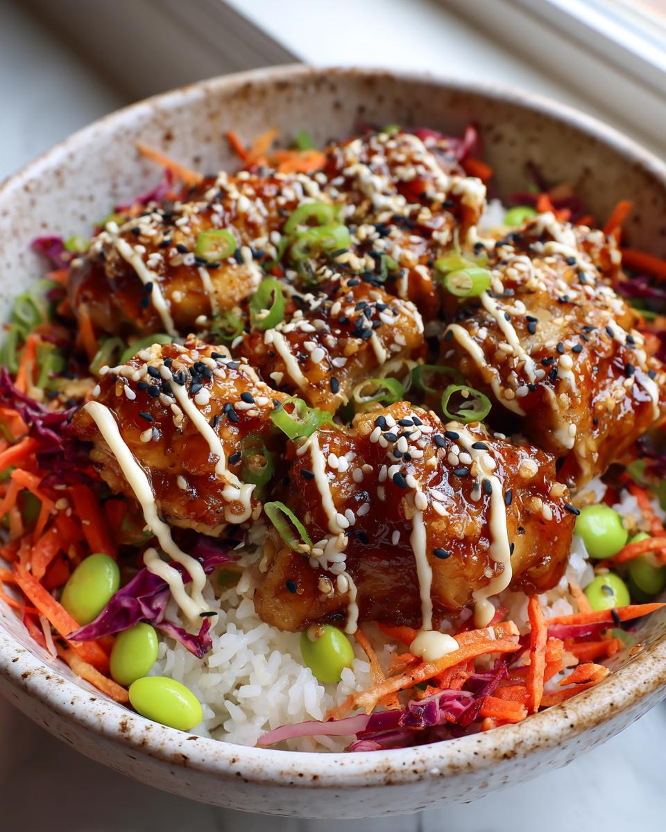 Teriyaki Chicken Rice Bowl - detail 2