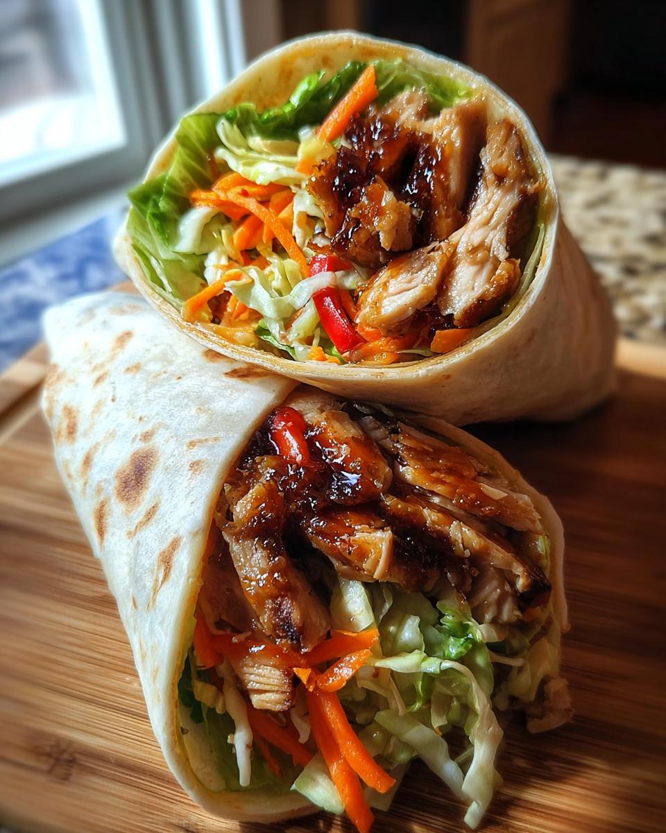 Teriyaki Chicken Wrap - detail 1