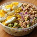 Tuna Egg Bowl with Avocado