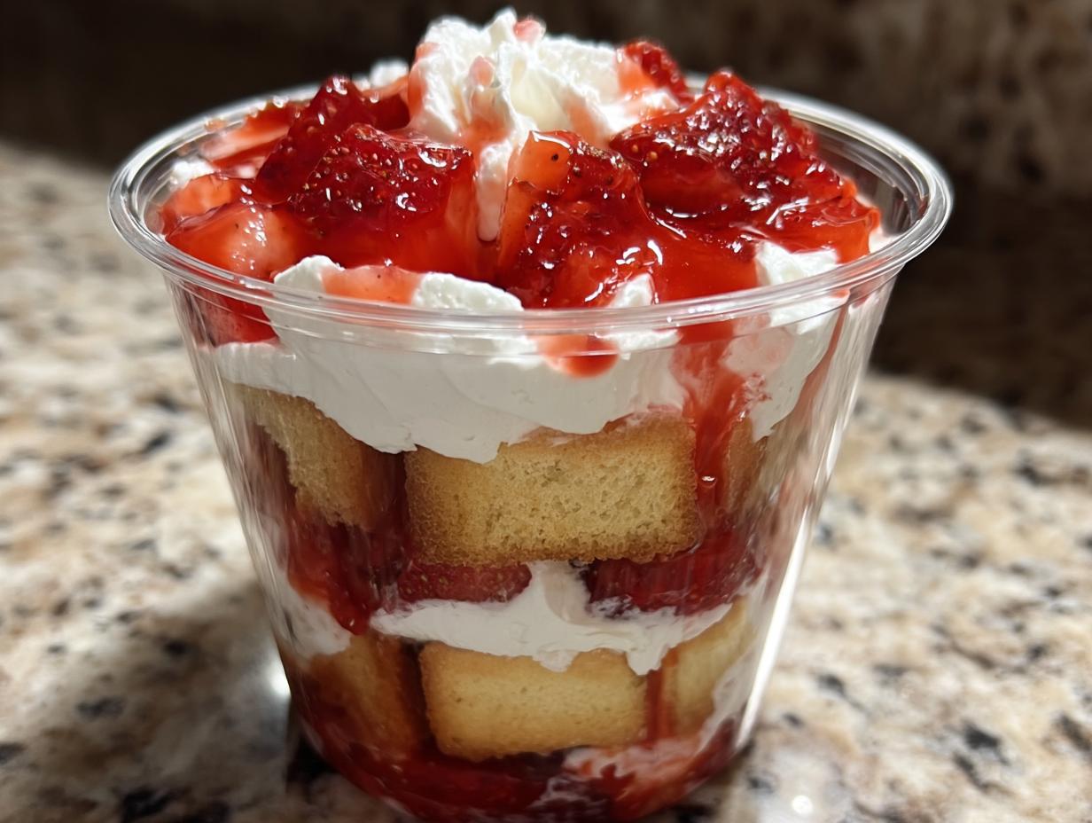 Twinkie Strawberry Shortcake Cups - detail 1