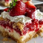 Ultimate Strawberry Cheesecake Dump Cake