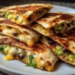 Vegetarian Avocado & Black Bean Quesadilla