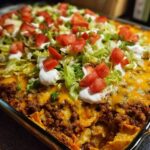 Walking Taco Casserole
