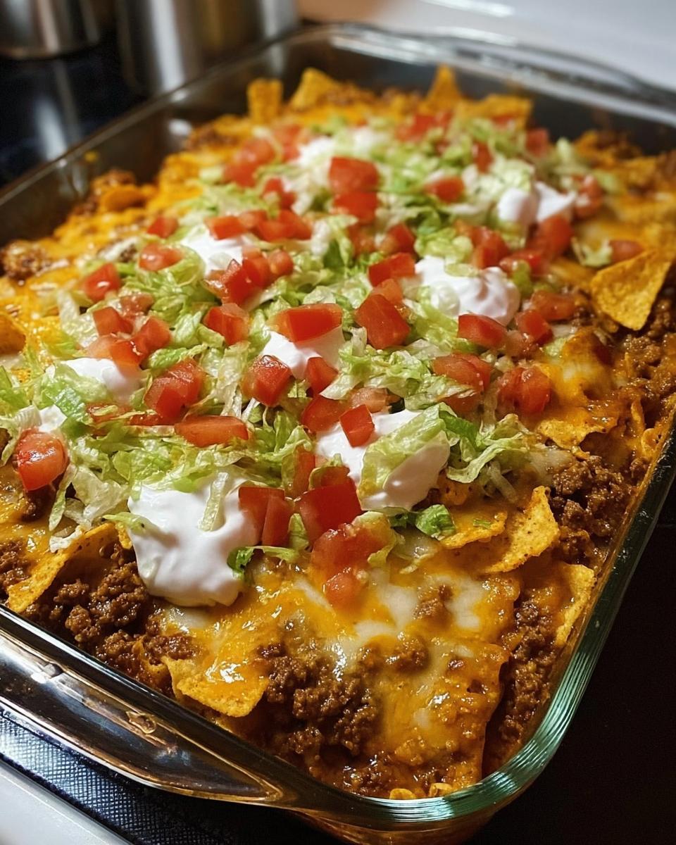 Walking Taco Casserole - detail 2