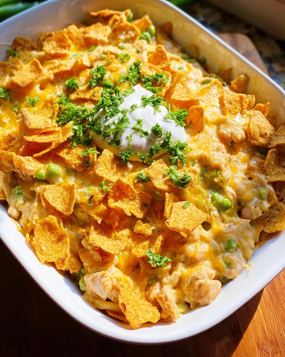 White Chili Chicken Frito Casserole - detail 1