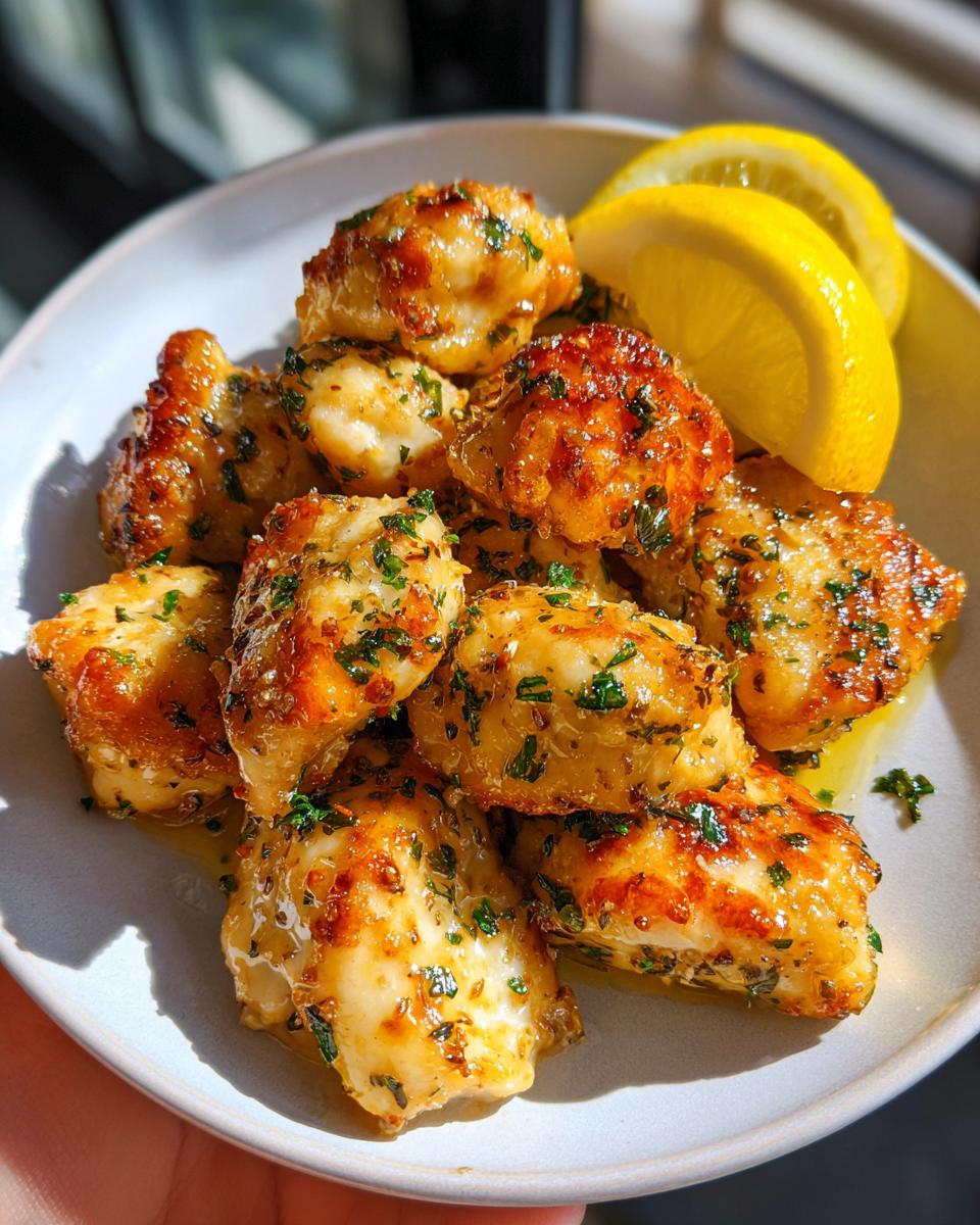 Zesty Air Fryer Lemon Chicken Bites - detail 1